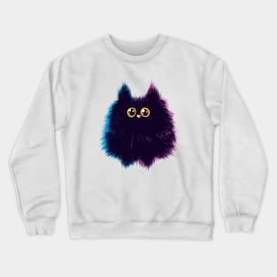 Fluffy Bubble Cat Crewneck Sweatshirt